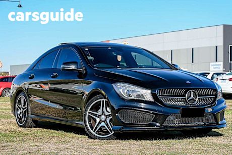 Black 2014 Mercedes-Benz CLA200 Coupe