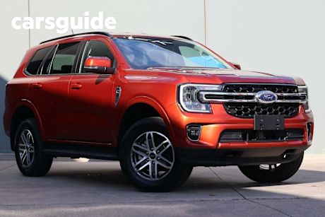 Orange 2023 Ford Everest Wagon Trend (4WD)