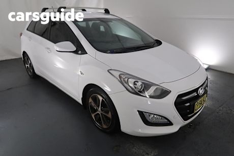 White 2016 Hyundai I30 Wagon Tourer 1.6 GDI
