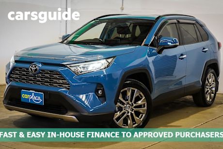 Blue 2022 Toyota RAV4 Wagon Cruiser (2WD)