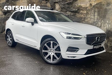 White 2021 Volvo XC60 Wagon T5 Inscription (awd)