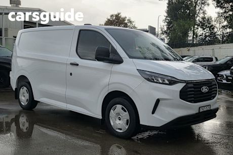 White 2024 Ford Transit Custom Van 320S (swb)