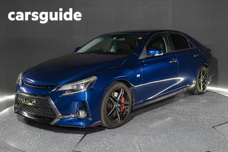 Blue 2014 Toyota Mark X OtherCar 350S GS Sedan 6sp Auto 3.5i