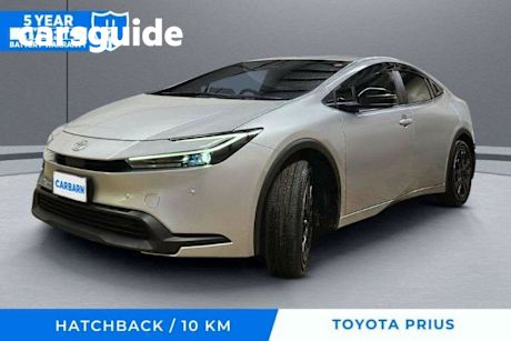 Silver 2025 Toyota Prius Hatch