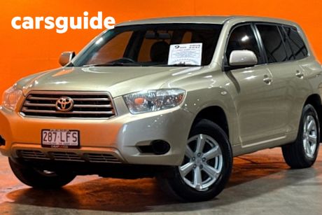 Brown 2008 Toyota Kluger Wagon KX-R (4X4) 7 Seat