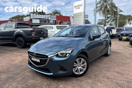 Blue 2016 Mazda 2 Hatchback NEO