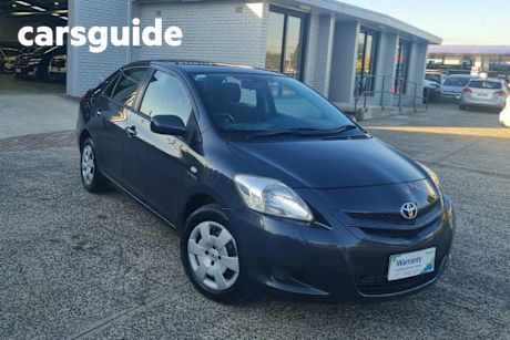 Grey 2007 Toyota Yaris Sedan YRS