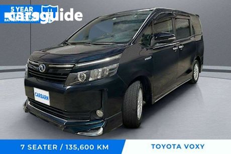 Black 2014 Toyota Voxy Commercial