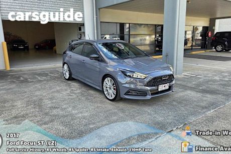 Grey 2017 Ford Focus Hatchback ST2