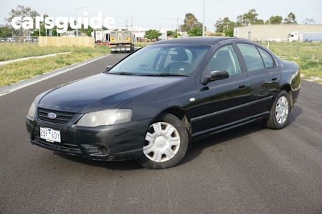 Black 2007 Ford Falcon Sedan XT