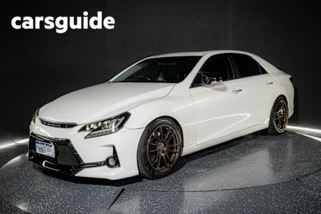 White 2011 Toyota Mark X Sedan GRX133 Sedan Auto 6sp 3.5i