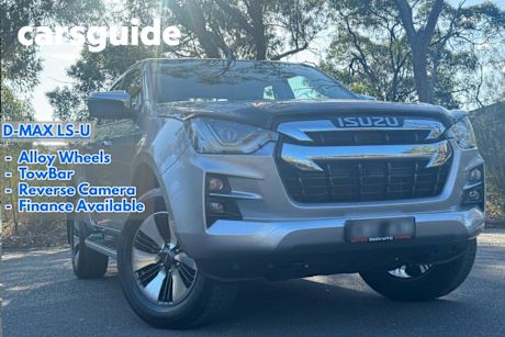 Silver 2022 Isuzu D-MAX Crew Cab Utility LS-U+ (4X4)