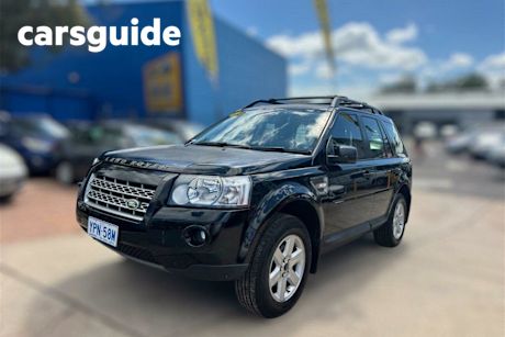 Black 2010 Land Rover Freelander 2 Wagon