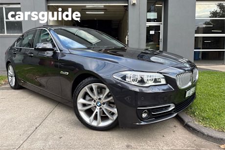 Grey 2014 BMW 528I Sedan Luxury Line