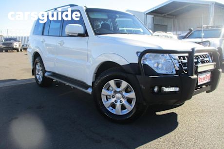 White 2019 Mitsubishi Pajero Wagon GLX (4X4) 7 Seat
