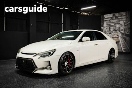 White 2013 Toyota Mark X Sedan GRX133 G Sedan Auto 6sp 3.5i
