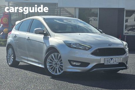 Silver 2016 Ford Focus Hatchback Sport