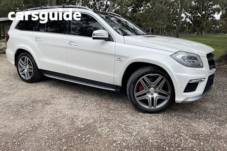 White 2013 Mercedes-Benz GL63 Wagon AMG