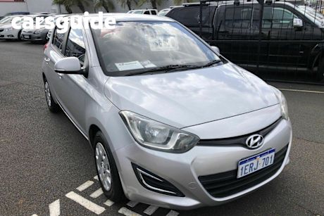 Silver 2014 Hyundai I20 Hatch Active