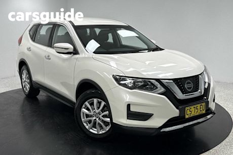 White 2018 Nissan X-Trail Wagon ST 7 Seat (2WD)