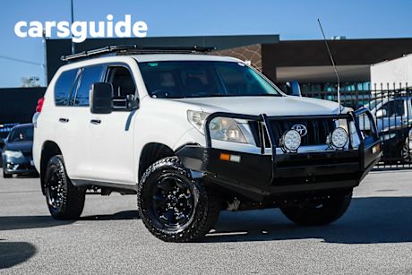 White 2012 Toyota Landcruiser Prado Wagon GX (4X4)