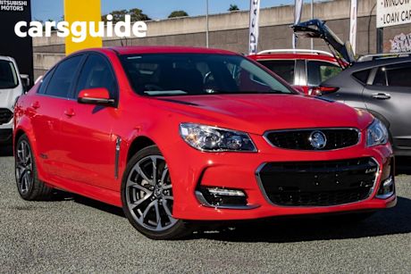 Red 2016 Holden Commodore Sedan SS-V