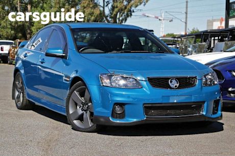 Blue 2012 Holden Commodore Sedan SV6