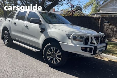 White 2016 Ford Ranger Dual Cab Utility XLS 3.2 (4X4)