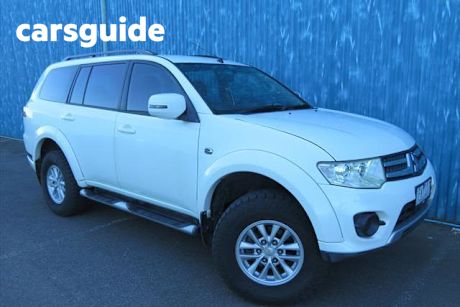 White 2014 Mitsubishi Challenger Wagon LS (5 Seat) (4X4)