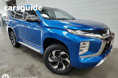 Blue 2024 Mitsubishi Pajero Sport Wagon GLS (4WD) 7 Seat
