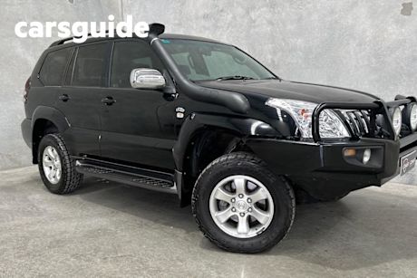Black 2009 Toyota Landcruiser Prado Wagon GXL (4X4)