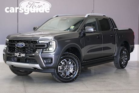Grey 2025 Ford Ranger Ute Tray Wildtrak