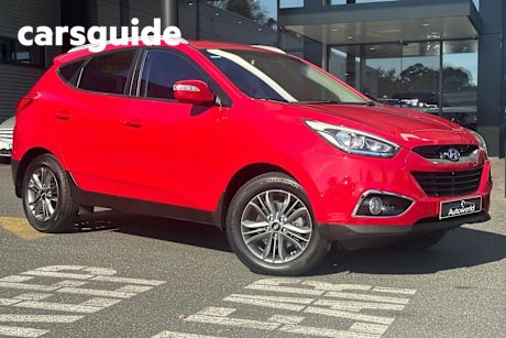 Red 2014 Hyundai IX35 Wagon SE
