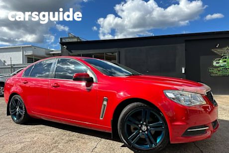 Red 2014 Holden Commodore Sedan Evoke