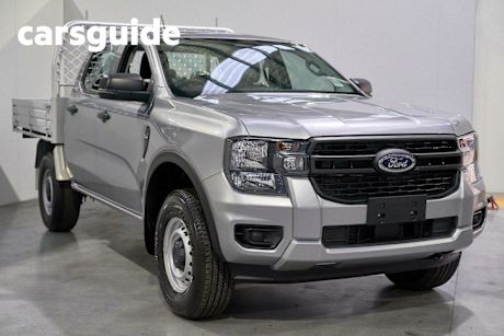 Silver 2023 Ford Ranger Double Cab Chassis XL 2.0 (4X4)