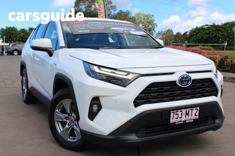 White 2022 Toyota RAV4 Wagon GX (2WD) Hybrid