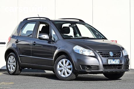 Grey 2013 Suzuki SX4 Hatchback Crossover AWD Navigator