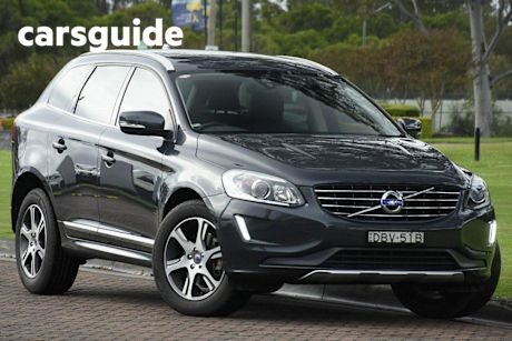 Grey 2015 Volvo XC60 Wagon D4 Kinetic