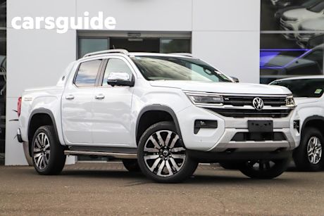 White 2025 Volkswagen Amarok Ute Tray