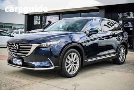 Blue 2017 Mazda CX-9 Wagon GT (fwd)