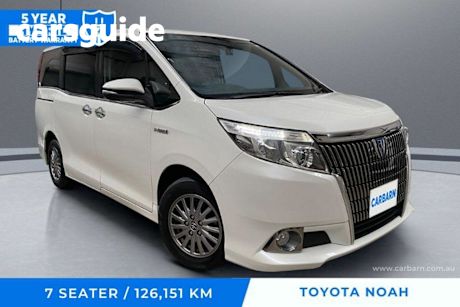 White 2016 Toyota Esquire Commercial