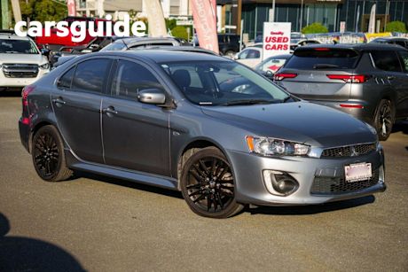 Grey 2016 Mitsubishi Lancer Hatchback GSR Sportback