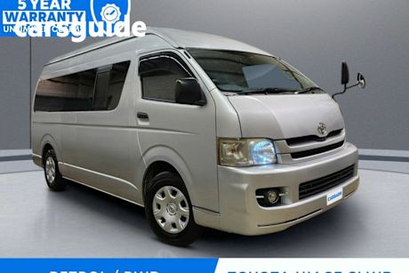 Silver 2009 Toyota Hiace Commercial