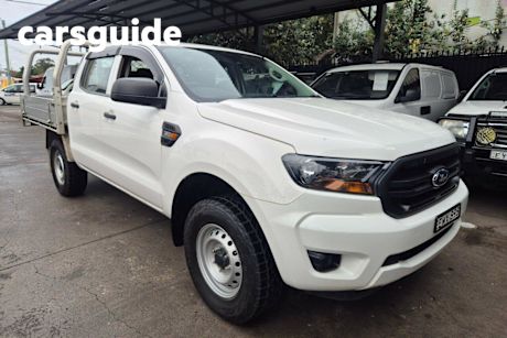 White 2022 Ford Ranger Double Cab Chassis XL 3.2 (4X4)