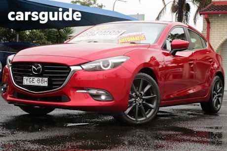 Red 2016 Mazda 3 Hatchback SP25 Astina
