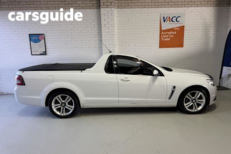 White 2016 Holden UTE Utility