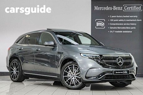 Grey 2020 Mercedes-Benz EQC400 Wagon 4Matic