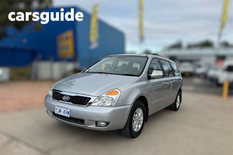 Silver 2011 Kia Grand Carnival Wagon Si VQ MY11