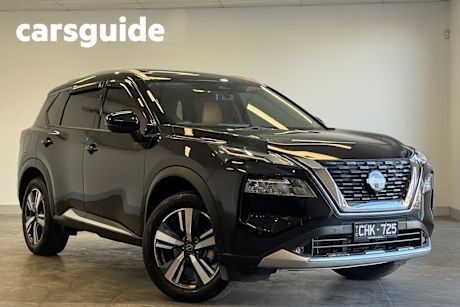 Black 2023 Nissan X-Trail Wagon TI-L (4WD)