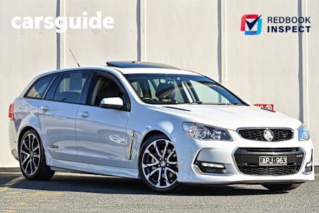 White 2017 Holden Commodore Sportswagon SS